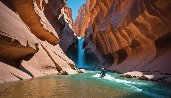 Descente de canyons et toboggans naturels sauvages