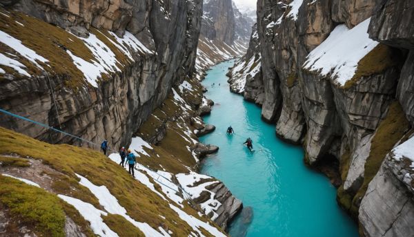 Où pratiquer le canyoning près des sommets ?